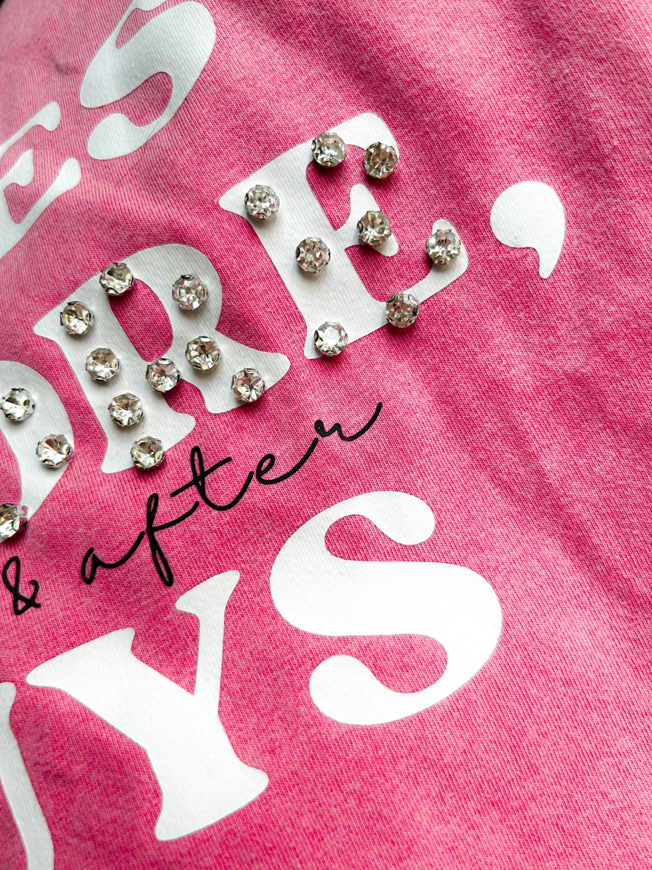 PRE-ORDER “Fries Before, During, & After Guys” Graphic & Studded Washed Tee